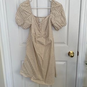 H&M gingham dress